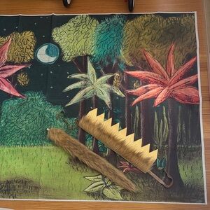 Where the Wild Things Are party kit, crown + tail + background